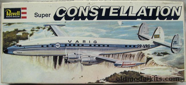Revell 1/128 Lockheed 1049 Super Constellation Varig - Kikoler Issue, H158 plastic model kit